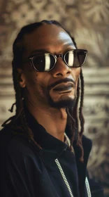 Snoop Dogg's Confident Look