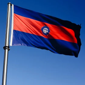 Flag with Bold Stripes
