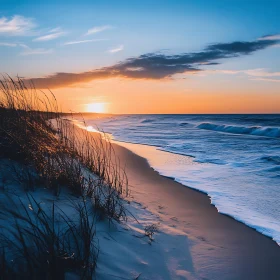 Coastal Sunset Serenity