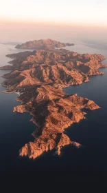 Island Landscape in the Evening Light