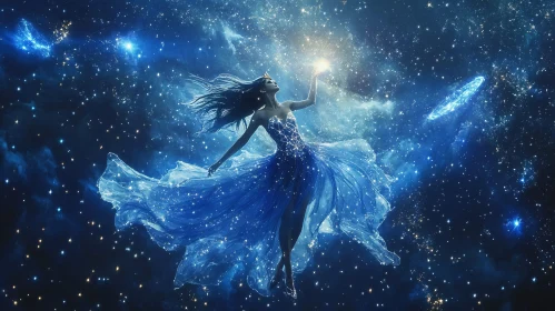 Starry Dress Reaching for Light