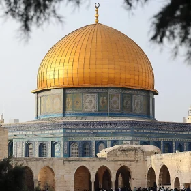 Majestic Dome of the Rock Image