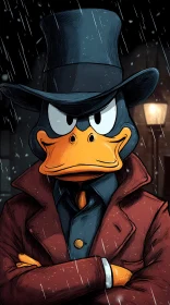 Detective Duck in Classic Style