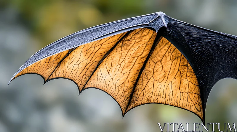 Detailed Bat Wing Anatomy AI Image