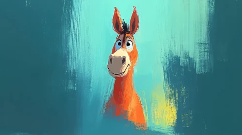 Funny Donkey Art