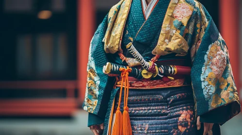 Samurai Attire: Kimono and Swords