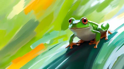 Tree Frog Art