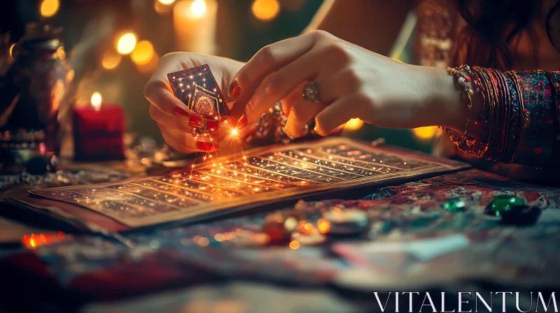 AI ART Fortune Telling Through Tarot Cards