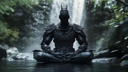 Meditating Robot