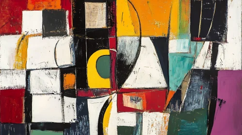 Colorful Abstract Composition