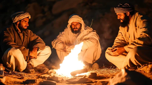 Desert Campfire Conversation