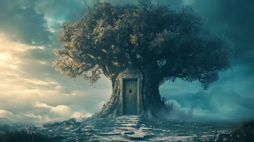 Enchanted Tree Portal Scenic View