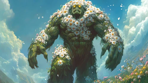 Floral Beast: A Mossy Monster's Meadow