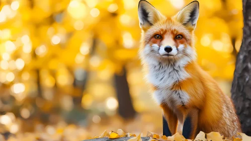 Fox in Autumn