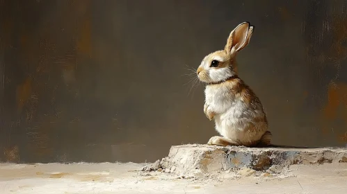 Artistic Rabbit Illustration