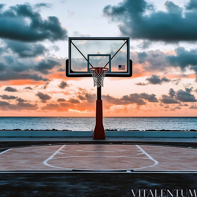 Ocean View Basketball AI Image