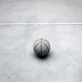 Basketball on Concrete