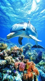 Majestic Dolphin in Blue Waters