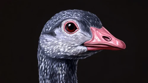 Detailed Avian Artistic Representation