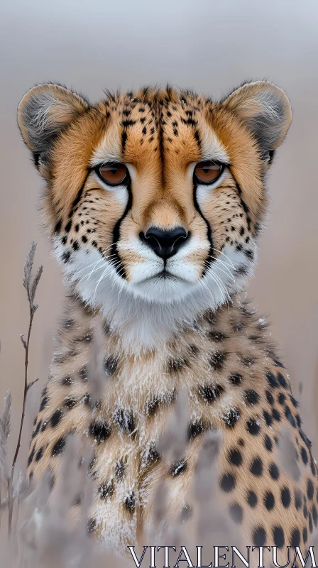 AI ART Stunning Cheetah Image