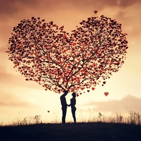 Tree of Hearts: A Couple's Serenade