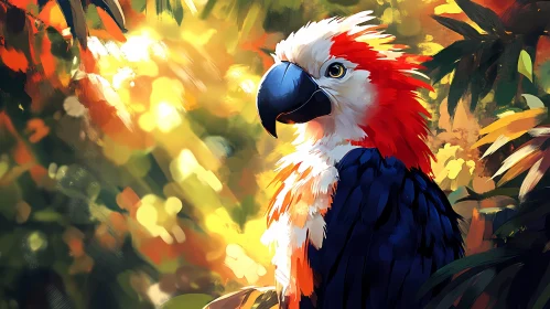 Vivid Jungle Parrot