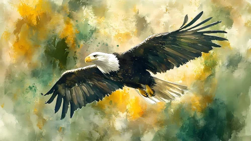 Eagle Soaring High