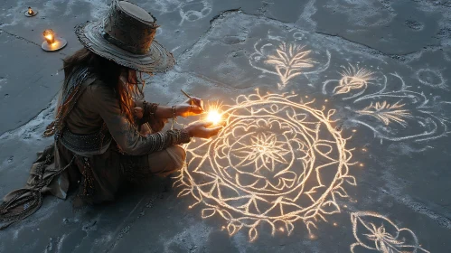 Glowing Mandala Ritual