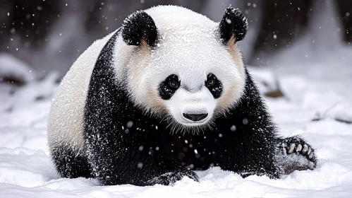 Winter Wildlife: Panda