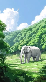 Elephant in Forest