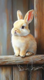 Charming Fluffy Rabbit