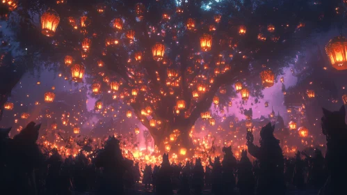 Lantern Tree Celebration