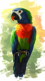 Colorful Parrot Illustration