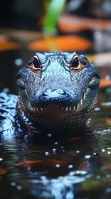 Alligator in Natural Habitat