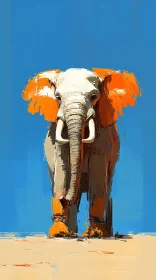 Vivid Elephant Art