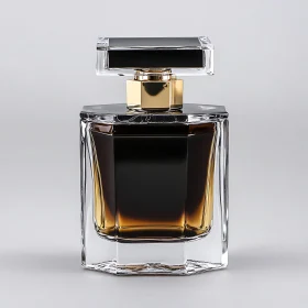 Sophisticated Geometric Design Perfume Bottle