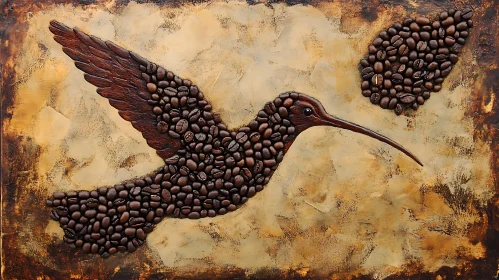 Artistic Coffee Bird