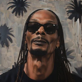 Confident Snoop Dogg with Sunglasses