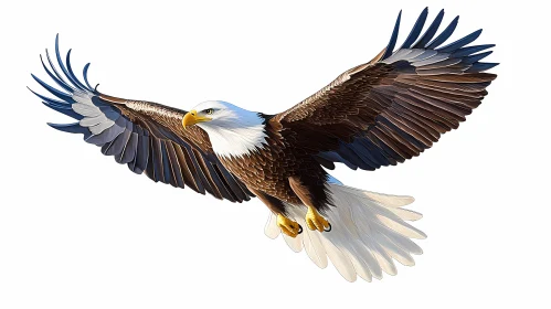 Bald Eagle Soaring