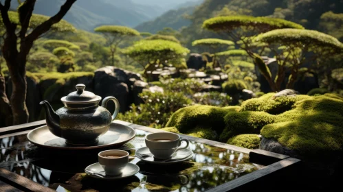 Tea Ceremony in the Mountains of Japan: A Romanticized Naturalistic View