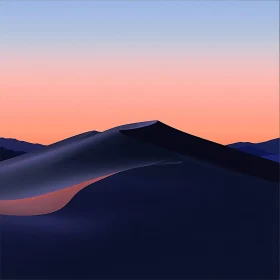 Desert Dunes at Twilight