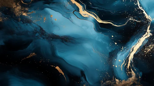 Golden Swirls
