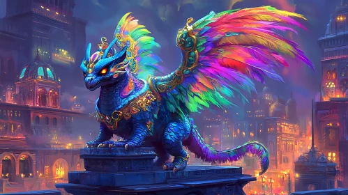 Feathered Dragon Guardian of the City