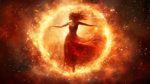 Celestial Dance of Fire and Grace