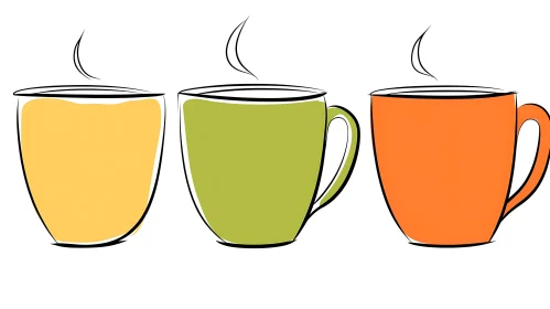 Three Cups of Tea Illustration