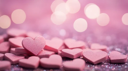 Valentines Day Heart Candies