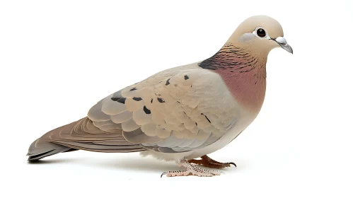 Elegant Dove Image with Muted Plumage