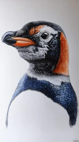 Colorful Avian Art Piece