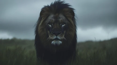 Lion in the Field