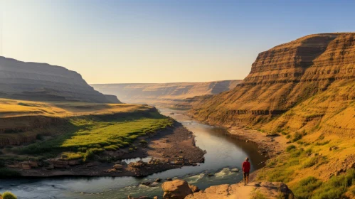 Captivating Mountainside in Oregon | Romantic Riverscape Photography